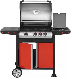 CharGriller E06614 AKORN Jr KamadoGrill mit roter Holzkohle