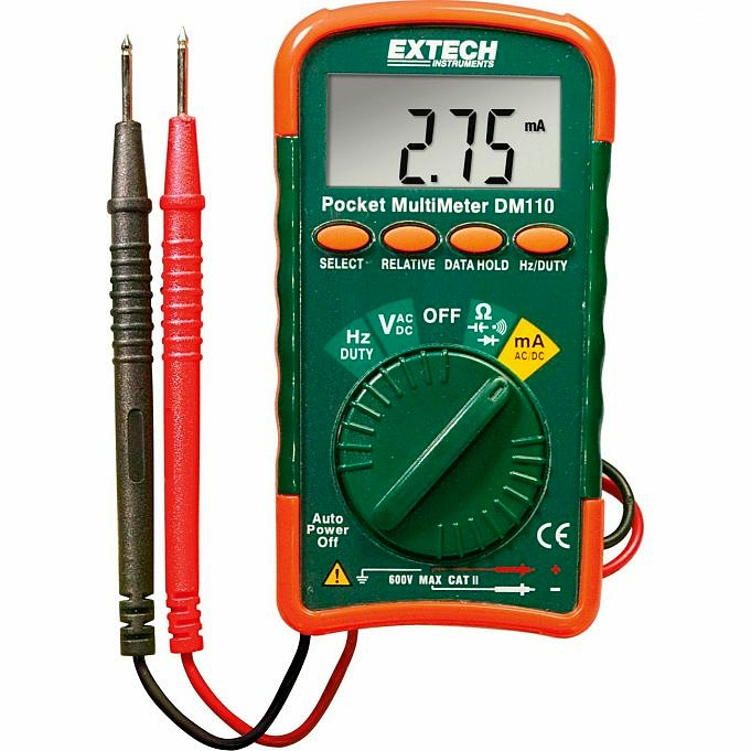 Extech DM110 Review Test Meter PRO